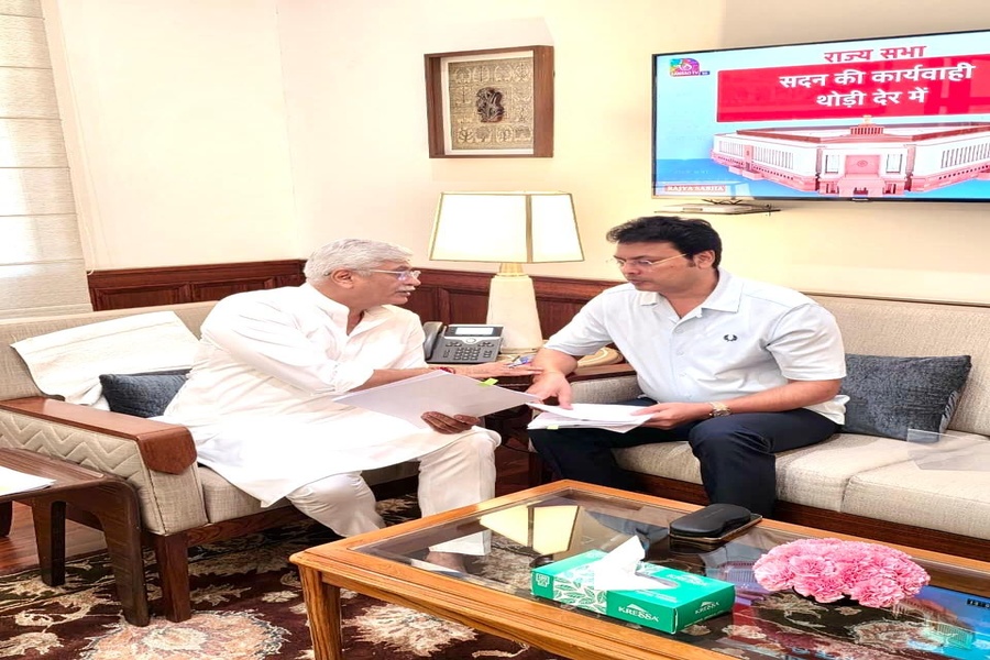 MP Biplab Deb Seeks Central Push for Tourism and Heritage Projects in Tripura; meets Union Minister
