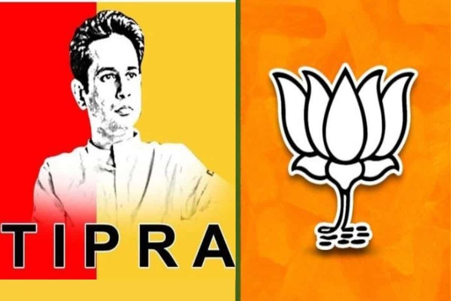 BJP-Tipra Motha alliance Likely for V...