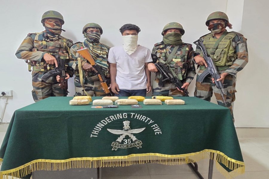 ASSAM RIFLES SEIZES YABA TABLETS WORTH Rs 2 CRORE IN TRIPURA