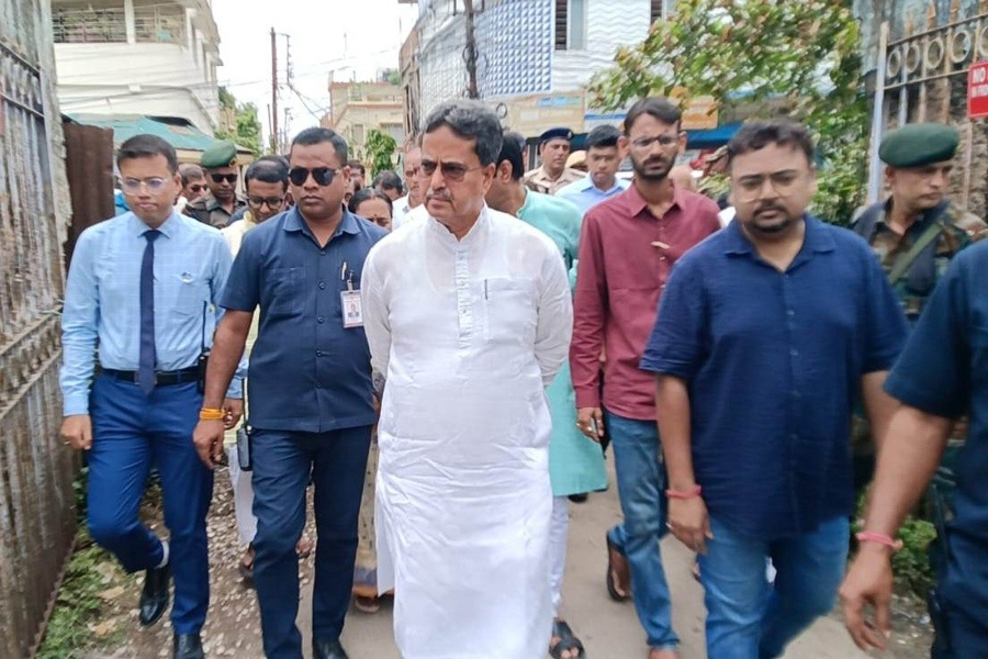 Agartala Fire incident: CM Visits Site, Assures Relief for Affected Shop Owners
