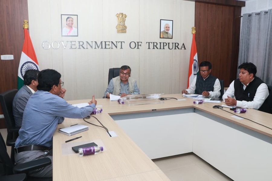 Tripura Agri Minister holds meeting with Union Minister, seeks additional funds, new projects