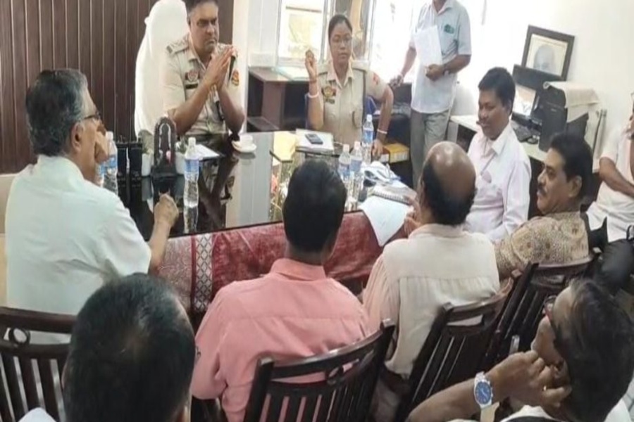 All-Party Meeting Held in Dharmanagar to Ensure Peaceful By-Election on April 9