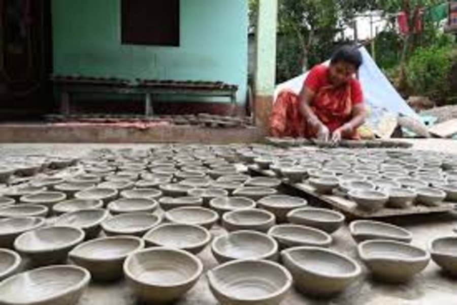 As Diwali Nears, Potters of Agartala Hope for Brighter Days