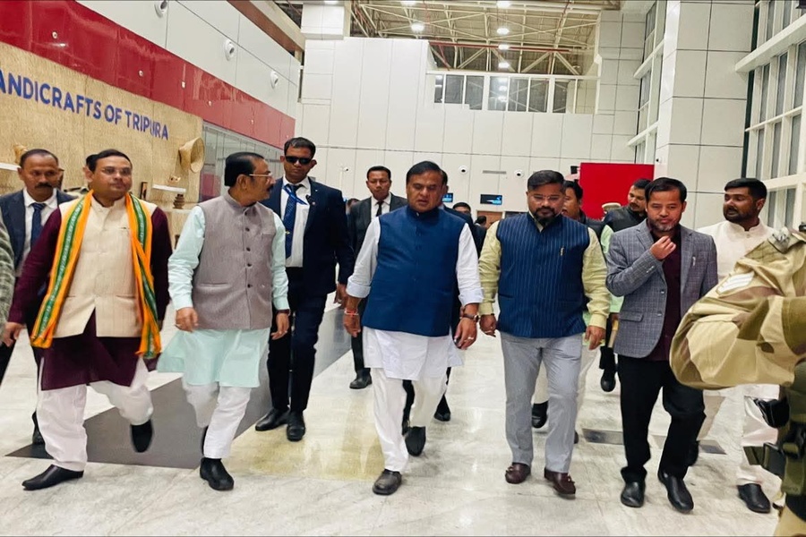 BJP in powerful position in Assam, people happy with governance: CM Sarma in Tripura