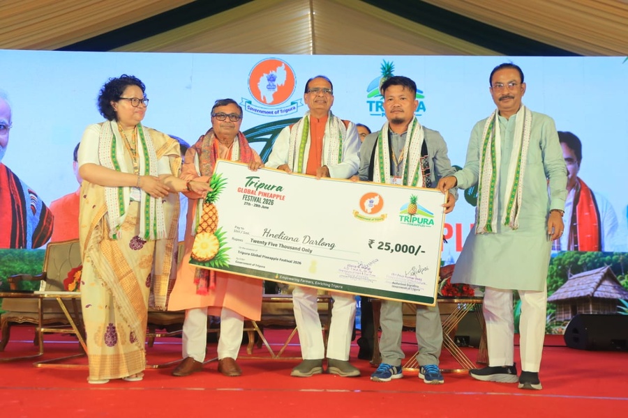 Buyer-seller meet in Tripura Global pineapple fest; 18 LoIs of Rs 11 crore exchanged: Agri minister
