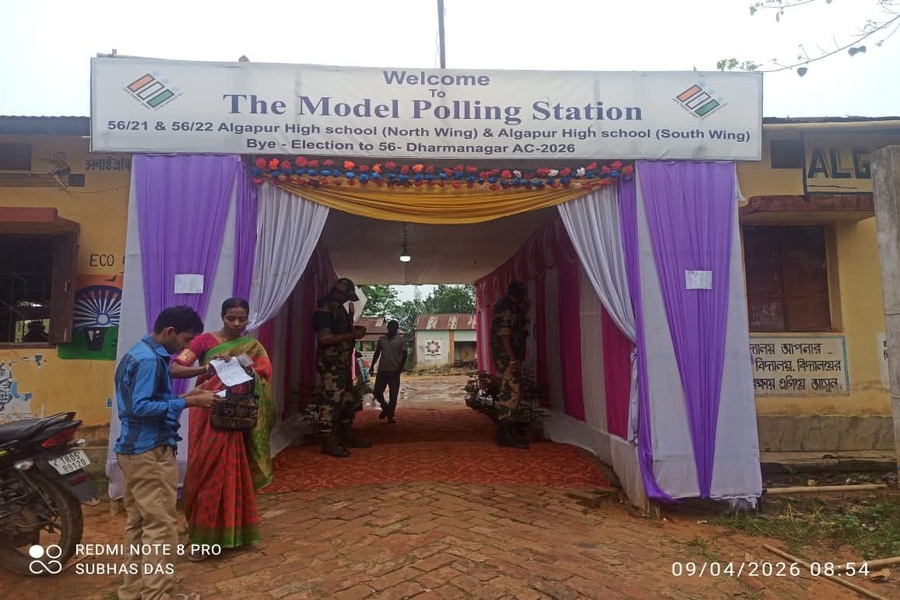 Dharmanagar By-Election Sees 80% Voter Turnout; Polling Conducted Peacefully