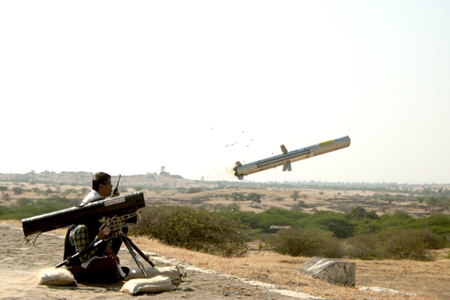 DRDO successfully flight-tests Man Portable Anti-Tank Guided Missile with top attack capability against a moving target