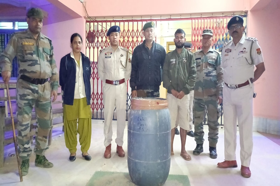 Drug peddler arrested in Sonamura with large cache of cannabis