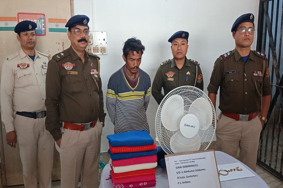 Three Arrested in Two Separate Theft Cases by East Agartala Police; Stolen Gold Recovered