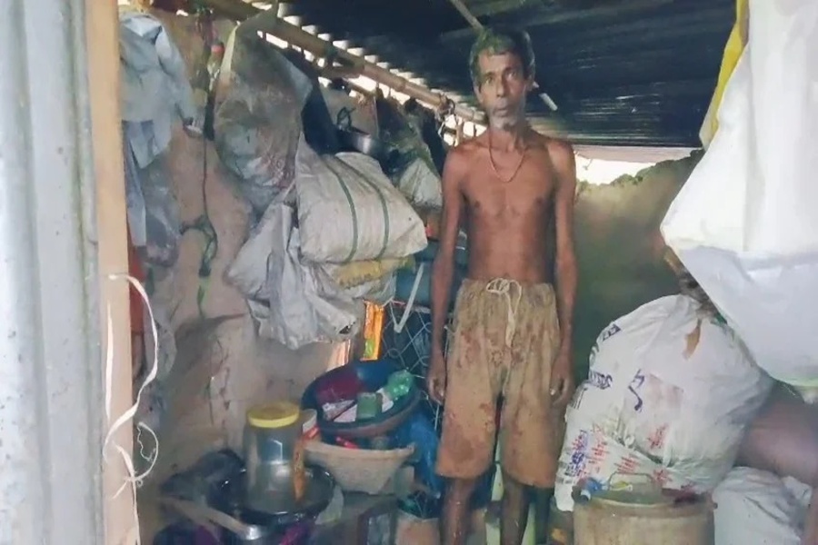 Elderly Father Allegedly Abandoned in Dilapidated Room by Teacher Son in Tripura, Locals Express Outrage