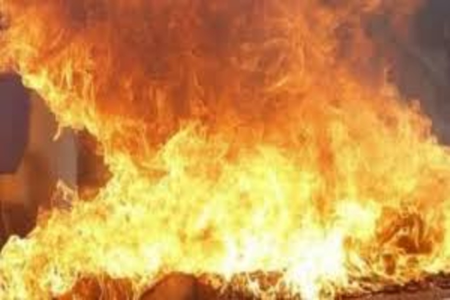 Massive Fire Breaks Out in Tripura vi...