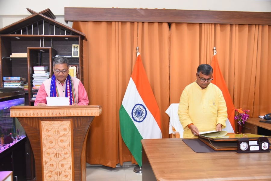 Hemant Verma assumes charge as Chairman of Tripura Electricity Regulatory Commission