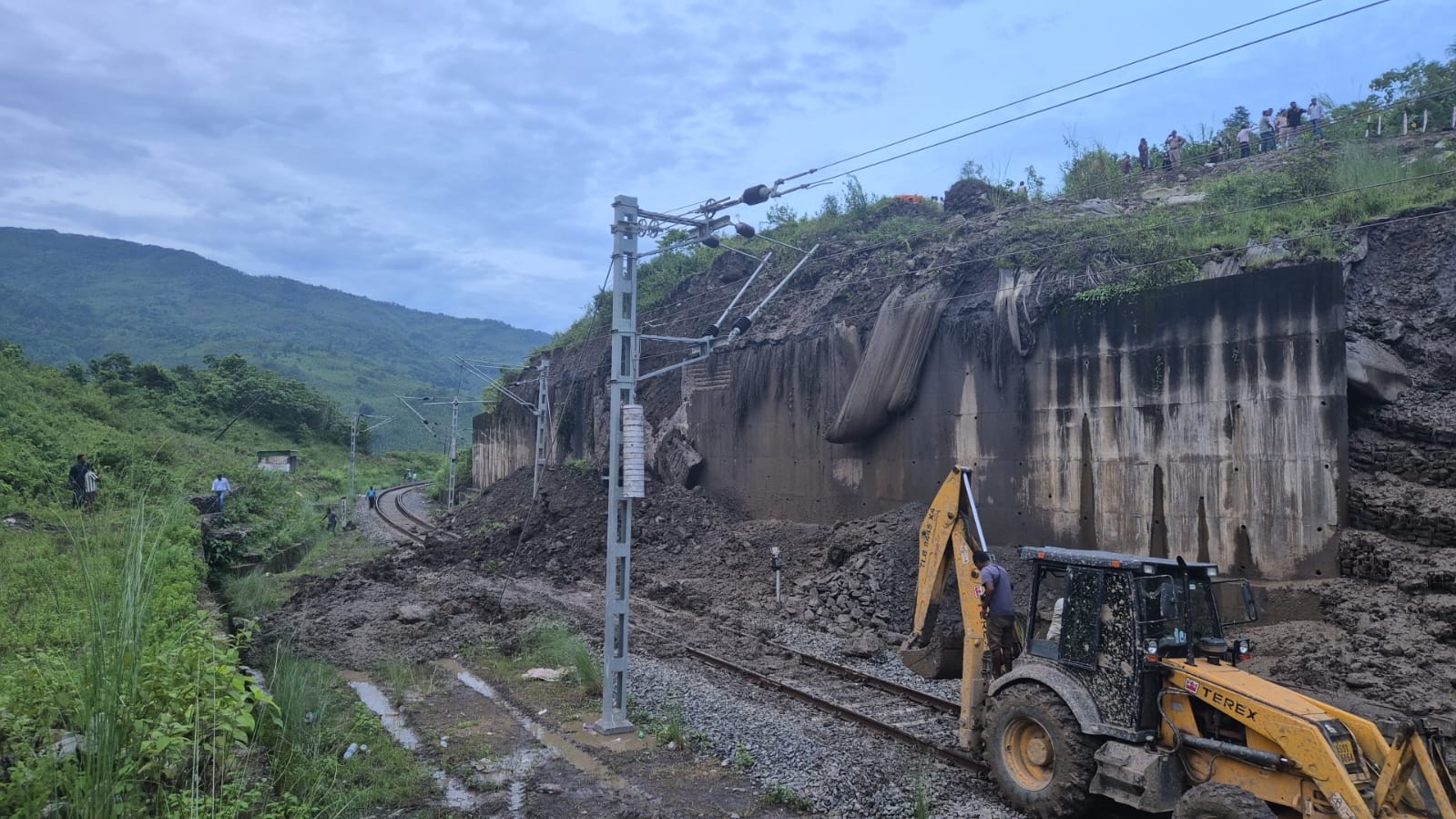 Train services disrupted after landslide in Assam; Tripura to review fuel and essentials stock today