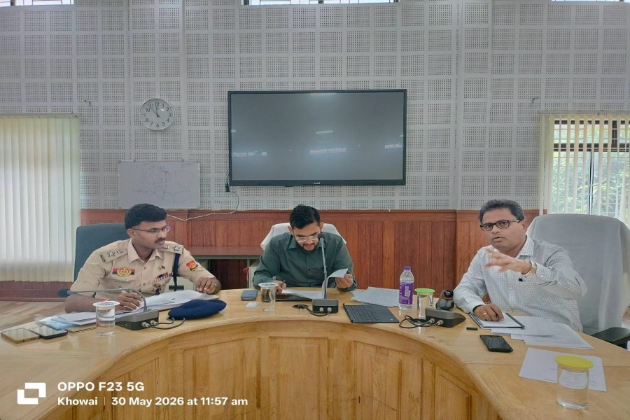 Khowai Administration Steps Up Preparations Ahead of Amit Shah's Tripura Visit