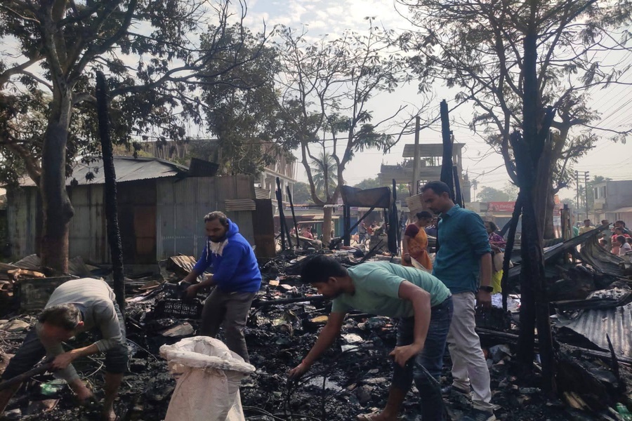 Massive Fire Guts 12 Shops in Khowai,...