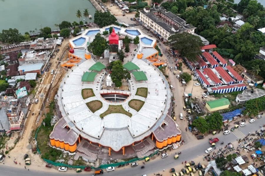 Preparations Begin for Three-Day Diwali Mela at Mata Tripura Sundari Temple