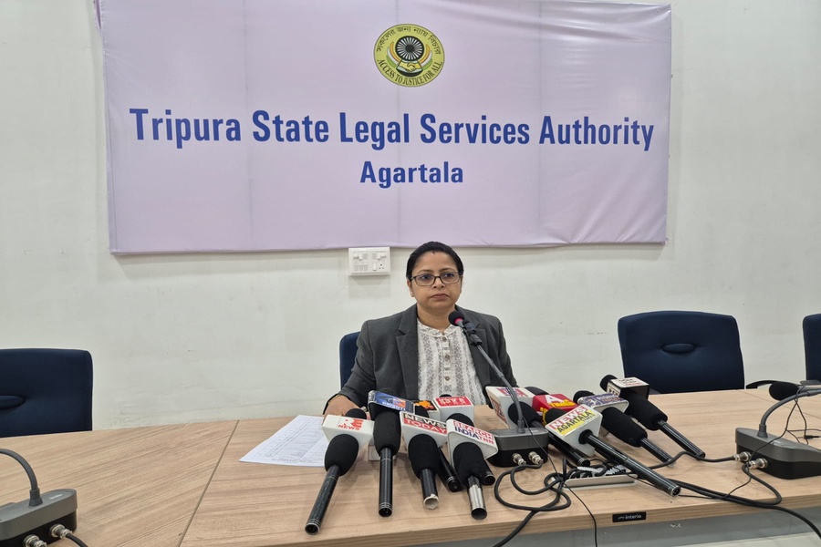 45 Benches to Hear 26,574 Cases in Tripura National Lok Adalat on March 14