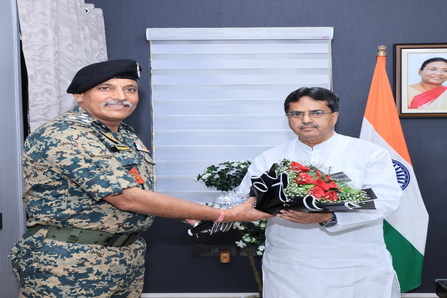 Newly appointed IG BSF calls on Tripura Chief Minister