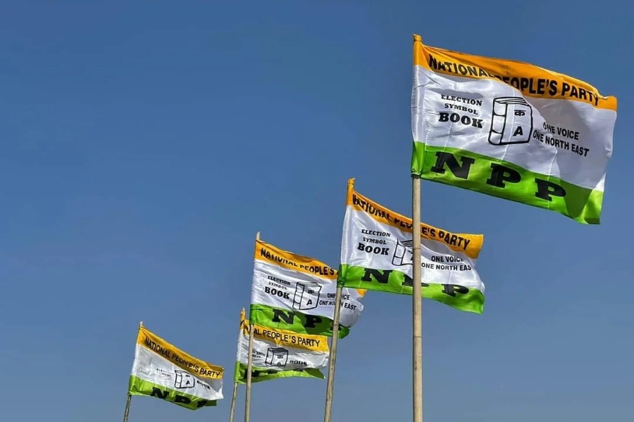 NPP Leaders Arrive in Tripura to Back Tipra Motha Ahead of TTAADC Polls