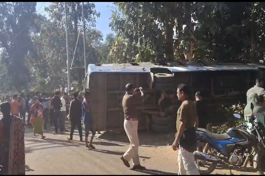 Passenger Bus Overturns in Tripura, 22 Injured
