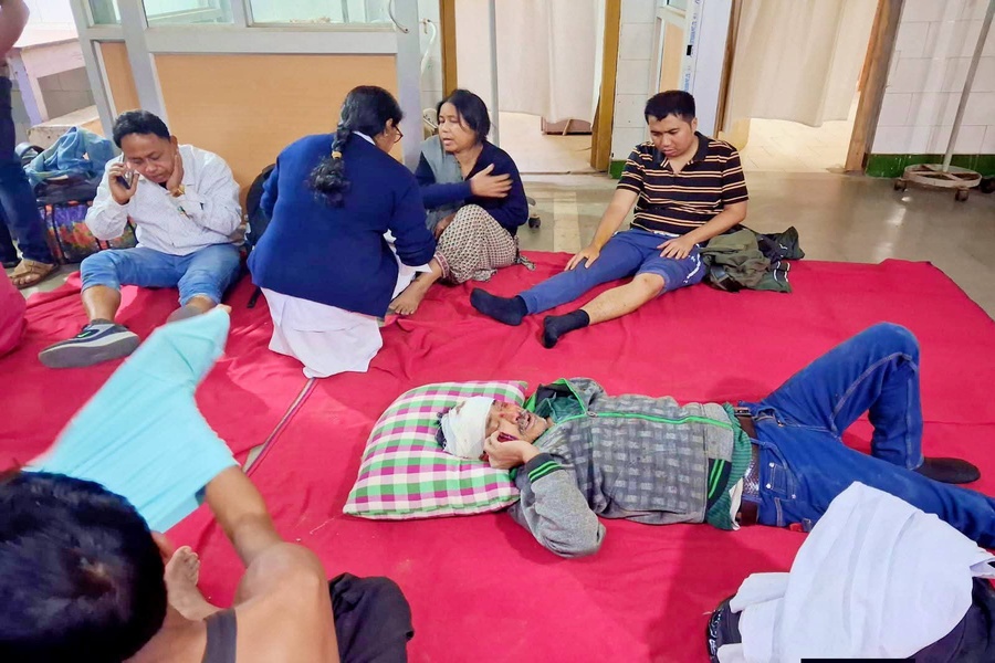 18 Injured as Bus Plunges into Gorge in Tripura’s Dhalai District