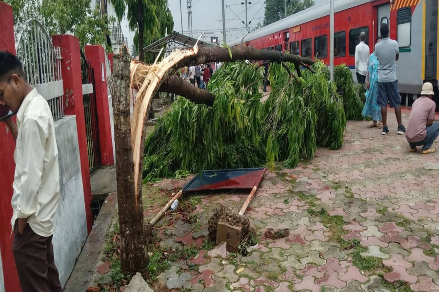 Red Alert Issued in Tripura as Severe Storms and Heavy Rain Loom; Dhalai district receive heighest rainfall