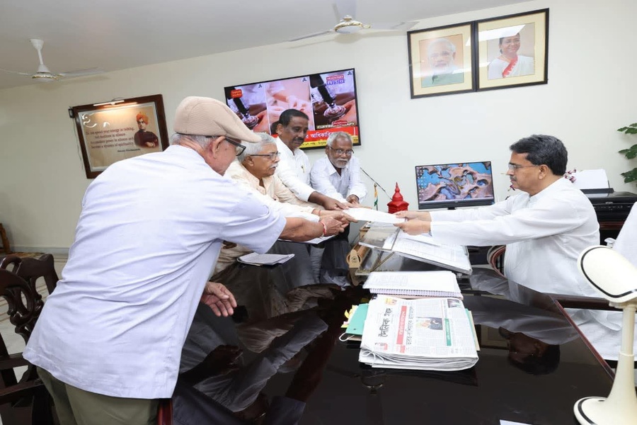 ripura Congress Delegation Meets CM, Demands employment, Crackdown on Drug Mafia, steps against Political Violence