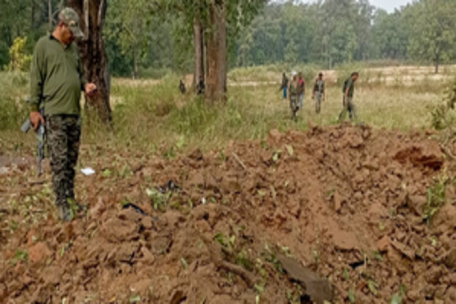 Security Forces Bust Maoist Underground Hideout in  Chhattisgarh Forest
