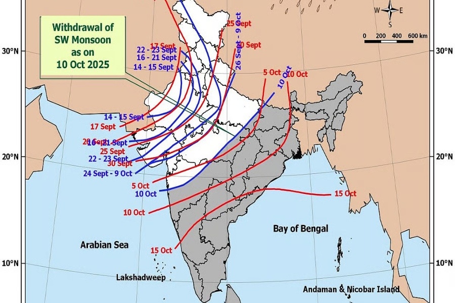 Southwest Monsoon Withdraws from Tripura: Dry Weather Expected