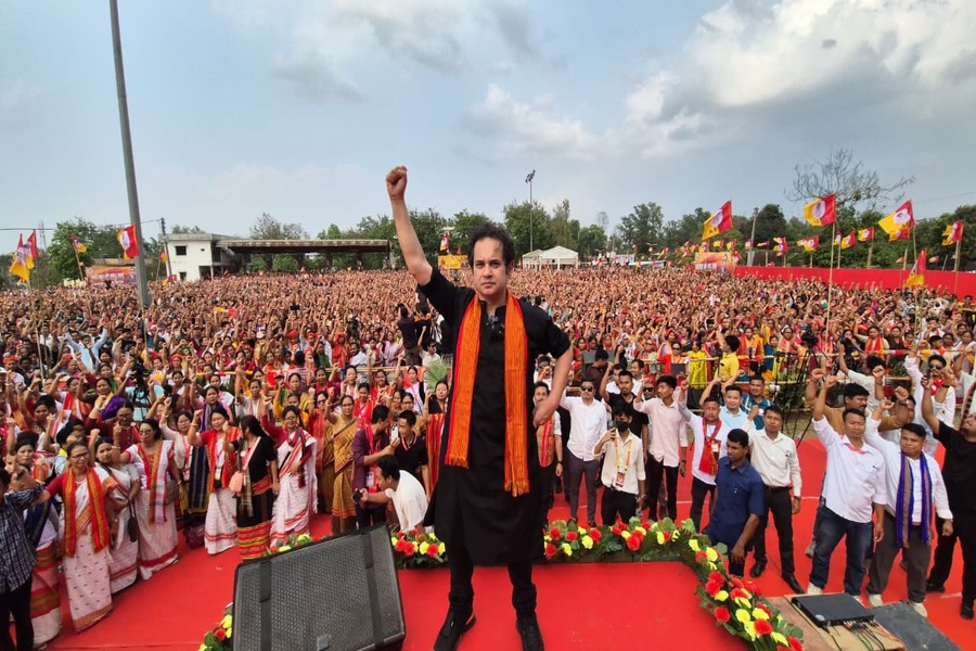 “Thansa First, Politics Later”: Pradyot Challenges BJP Ahead of TTAADC Elections