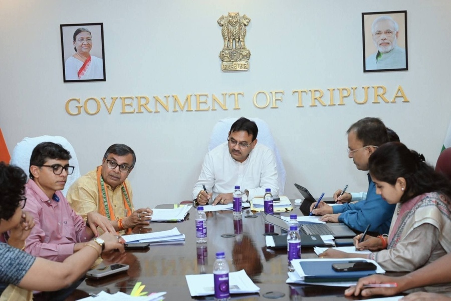 Tripura Finance Minister Conducts Key Pre-Budget Meetings Ahead of 2026–27 Budget Session