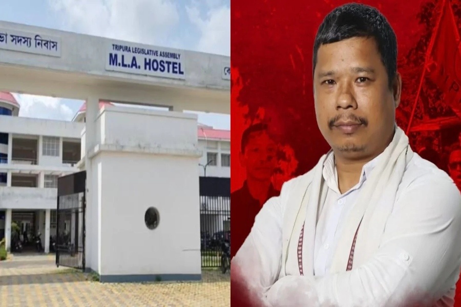 Tipra Motha MLA Reports Security Breach at MLA Hostel
