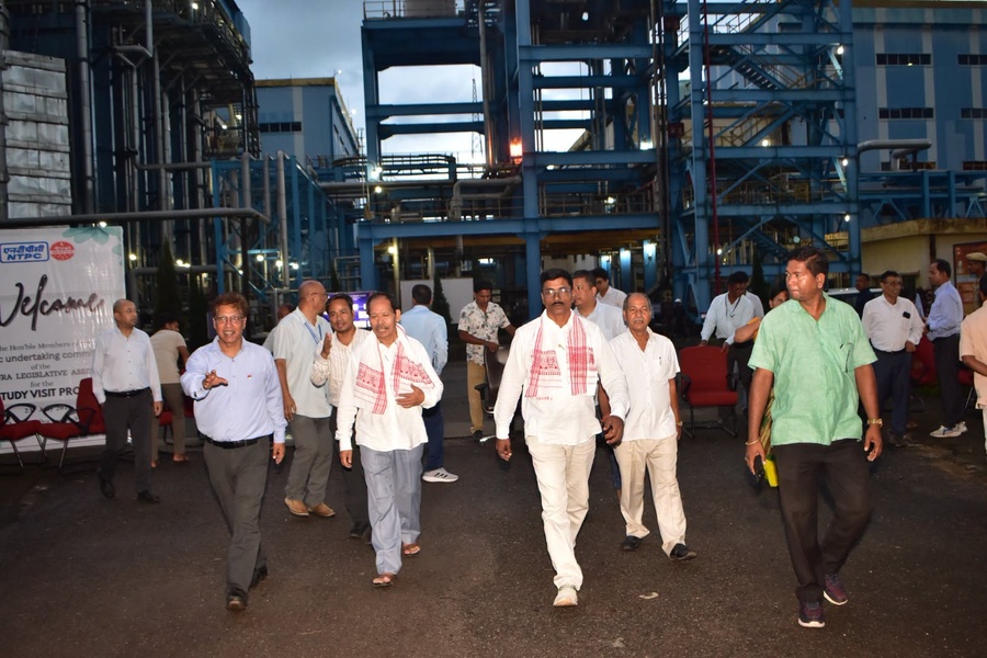 Tripura Assembly's Public Undertakings Committee Reviews Operations at Monarchak Gas Power Plant