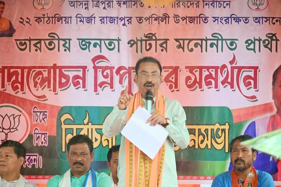 Tripura BJP President Criticizes Tipra Motha, Promises Development-Focused Leadership in TTAADC