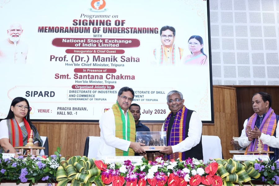 Tripura CM calls for financially self-reliant Tripura through capital market participation