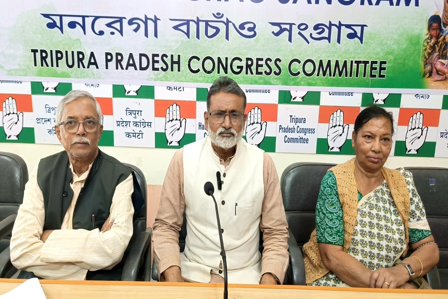 Tripura Congress Calls 2026-27 Union Budget “Visionless,” Criticizes Lack of Focus on Northeast Development