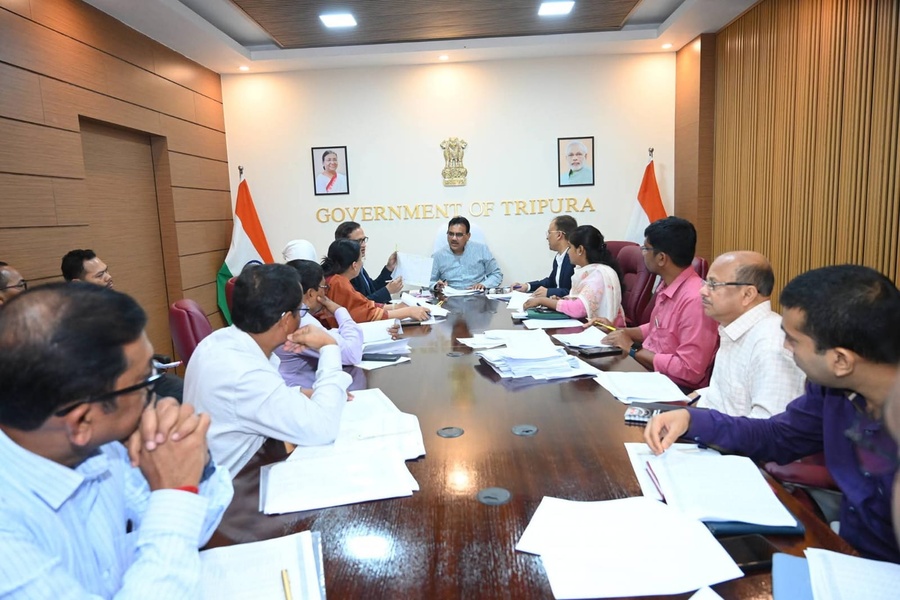 Tripura Gears Up for 2026–27 Budget Session; Finance Minister Reviews Departmental Allocations
