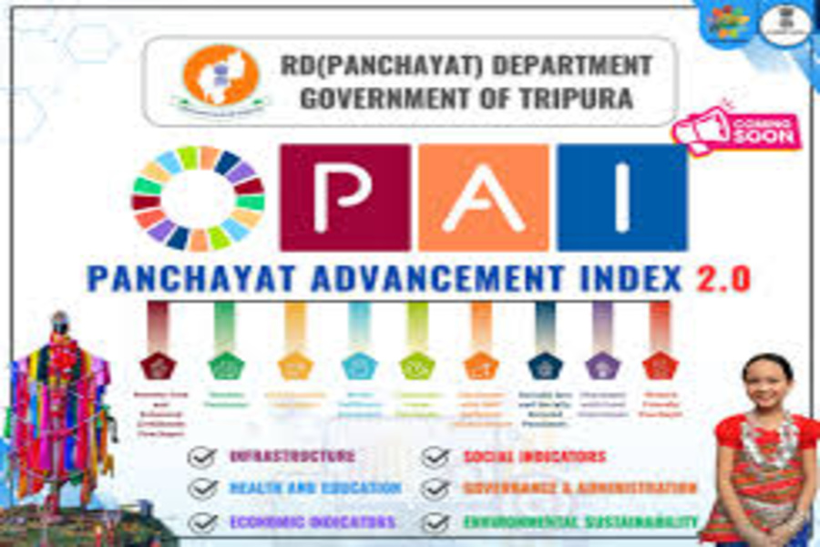 Tripura Panchayat Achieves National Top Rank in PAI 2.0; Two Others Secure Top-Four Positions