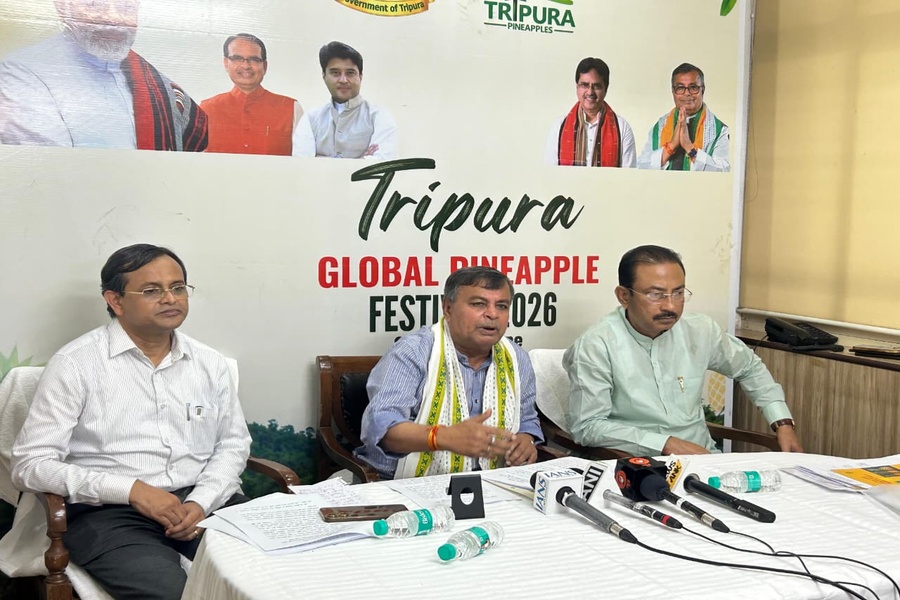 Tripura to host Global Pineapple Festival on June 27 in Delhi; Union Agriculture Minister, MDoNER Minister, Tripura and Delhi CM invited: Agriculture Minister