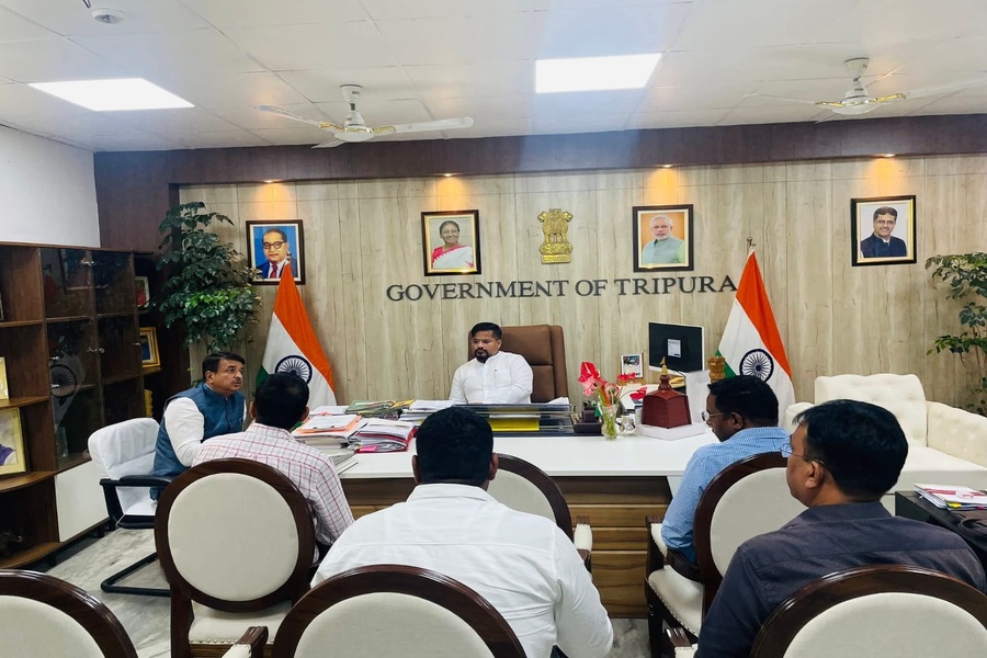 Tripura Transport Minister Reviews NH-8 Expansion Work, Discusses Solutions to Project Challenges