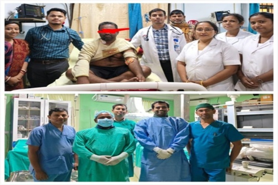 Tripura's First Successful Pulmonary Embolism Treatment held at GB Pant Hospital