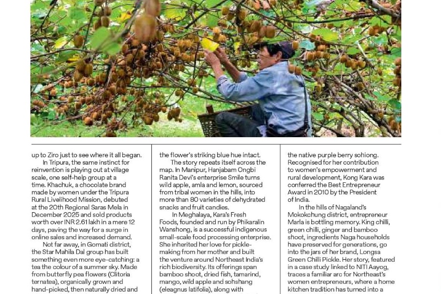 Tripura’s women-led rural enterprises gain national spotlight as SHG products featured in IndiGo magazine