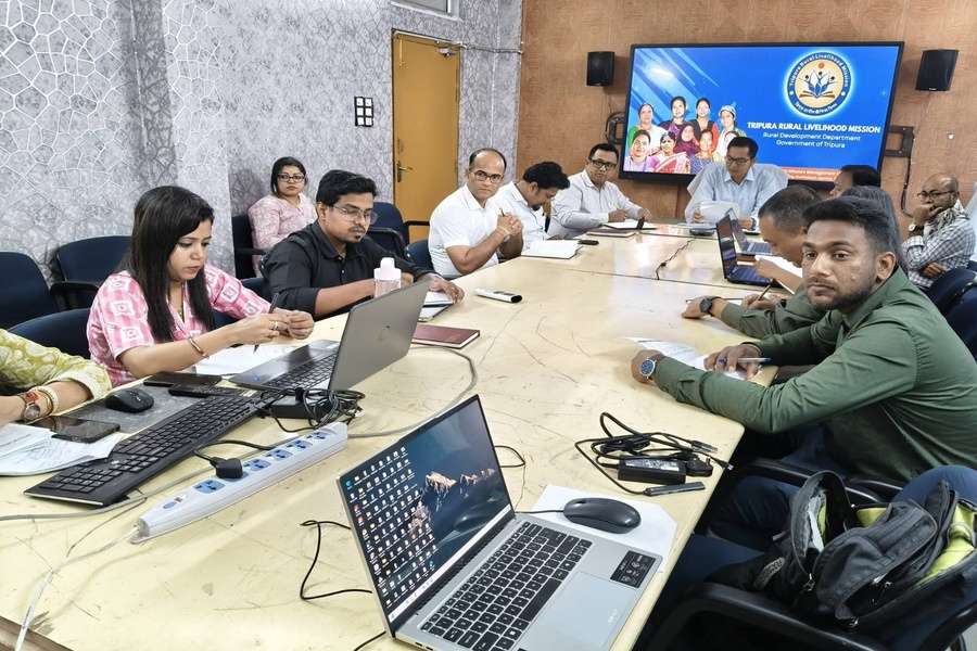 TRLM CEO chairs VC to Expedite District-Level Expenditure; TRESP Project Progress Reviewed