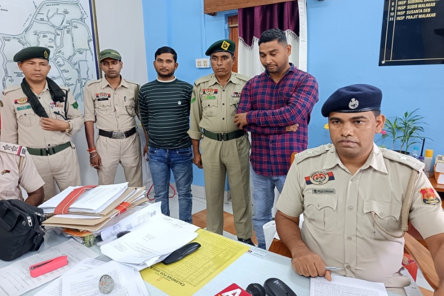 Two drug mafias held in Agartala city