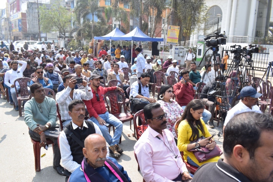 Over 800 Journalists Hold Protest in Agartala Pressing 11-Point Charter of Demands