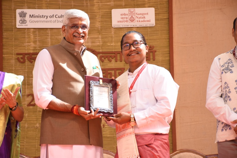 Tripura’s Folk Artist Raju Mog Bags Ustad Bismillah Khan Yuva Puraskar 2025