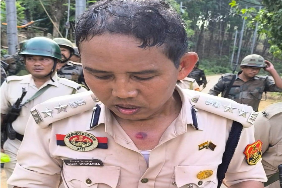 Tension reported in Takarjala ahead of Tripura Tribal Council polls; SP injured, security tightened