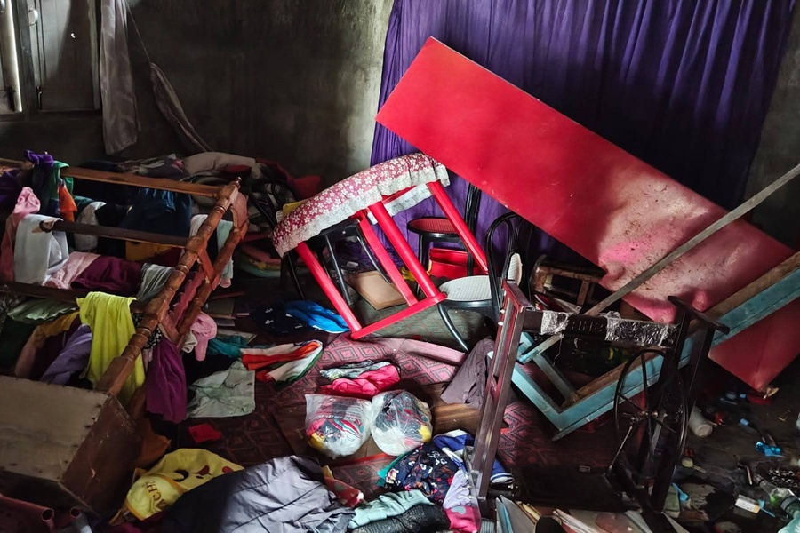 Post-ADC Election Violence in Tripura: Over 200 BJP Workers Displaced, Several Properties Torched