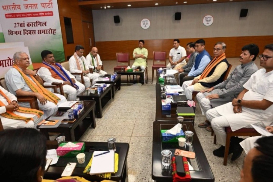 BJP Holds Key Core Committee Meeting in Delhi Ahead of VC Polls; Alliance Strategy Under Discussion