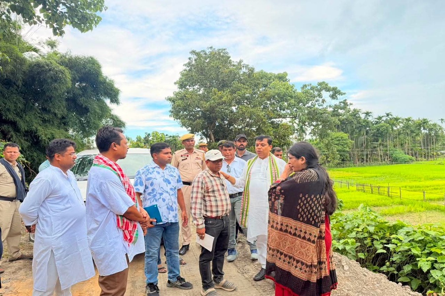 Minister Tinku inspects various issues in Kailashahar; directs to resolve drinking water crisis